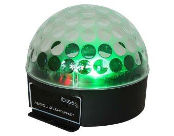 LED-Lichteffekt IBIZA ASTRO1 3x 3W RGB-LEDs 81 Linsen