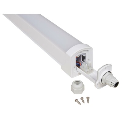 LED Feuchtraumleuchte McShine FL-120 IP65 3400lm 6400K,120cm tageslichtweiß