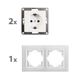 Steckdosen Set McPower Flair Beginner 2S-Style Profi...
