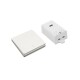 Funk-Schalter Set McPower Kinetic Empfänger + Wandtaster max. 2300W