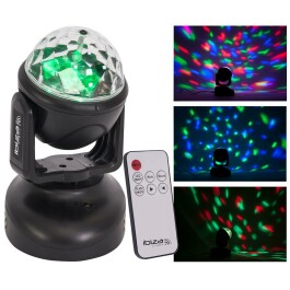 LED-Moving Head IBIZA LMH-ASTRO 6x RGB LEDs 18W