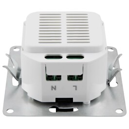 USB-Ladedose McPower Flair 2-fach 5V / 3,4A UP anthrazit