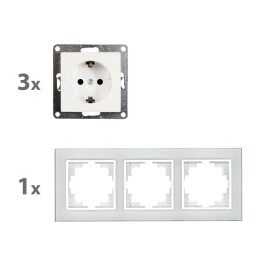 Steckdosen Set McPower Flair Beginner 3S-Style Profi...