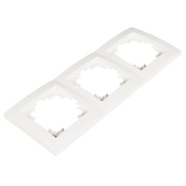 Rahmen McPower Flair 3-fach weiß 18er-Pack