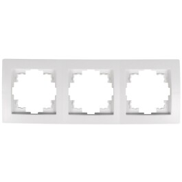 Rahmen McPower Flair 3-fach weiß 18er-Pack