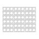 Rahmen McPower Flair 3-fach weiß 18er-Pack