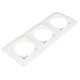 Rahmen McPower Flair 3-fach weiß 18er-Pack