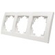 Rahmen McPower Flair 3-fach weiß 18er-Pack