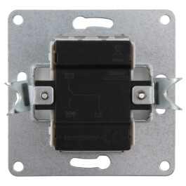 Wechselschalter McPower Cup 250V~/10A UP Steckanschluss weiß 20er-Pack
