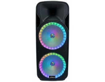 Mobile Beschallungsanlage PARTY PARTY-215RGB 900W Bluetooth LED-Beleuchtung