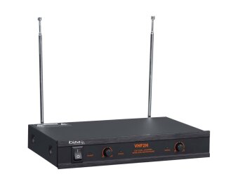 VHF-Funkmikrofon-Set IBIZA VHF2H 2-Kanäle bis zu 60m...