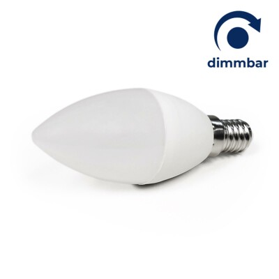 LED Kerzenlampe McShine E14 7W 520lm 160° 4000K neutralweiß dimmbar