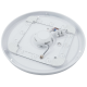 LED-Deckenleuchte McShine illumi 12W 960 lm Ø26cm 3000K warmweiß