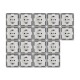 Schutzkontakt-Steckdose McPower Cup 250V~/16A UP Einsteckschutz 18er-Pack