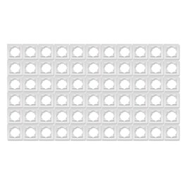 Rahmen McPower Flair 1-fach weiß 66er-Pack