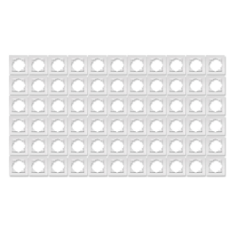 Rahmen McPower Flair 1-fach weiß 66er-Pack