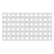 Rahmen McPower Flair 1-fach weiß 66er-Pack