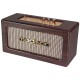 tragbarer Nostalgie Lautsprecher MADISON FREESOUND-VINTAGE-WD Bluetooth Akku