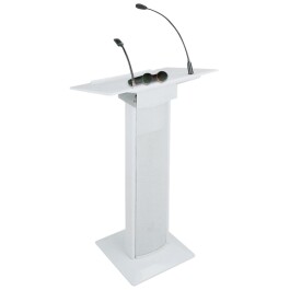Aktives Konferenz-Rednerpult BST AMC73-W 90W 4...