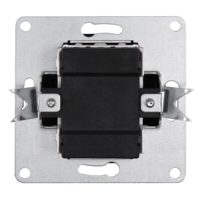 Wechselschalter McPower Flair 250V~/10A Klemmanschluss anthrazit 40er-Pack