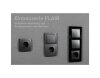 Schalter und Steckdosen Set McPower Flair Tür 3-fach-Style Glasrahmen