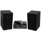 Karaoke-Set LTC STAR4-MKII USB/SD Bluetooth inkl. zwei Mikrofone und Boxen