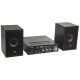 Karaoke-Set LTC STAR2-MKII USB/SD Bluetooth inkl. zwei Mikrofone und Boxen
