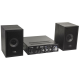 Karaoke-Set LTC STAR2-MKII USB/SD Bluetooth inkl. zwei Mikrofone und Boxen