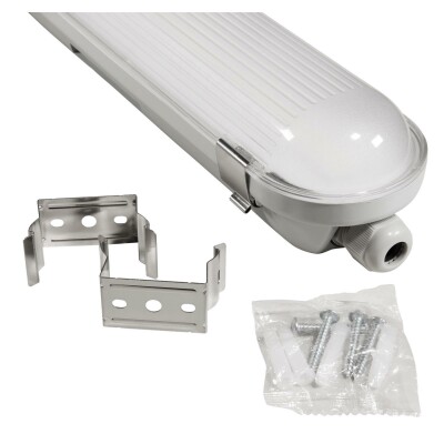 LED Feuchtraumleuchte McShine FL-206 IP65 2.700lm 4000K 18W 60cm neutralweiß