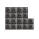 Schutzkontakt-Steckdose McPower Flair Einsteckschutz 18er-Pack inkl. Rahmen