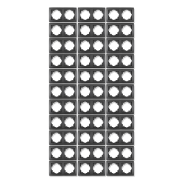 Rahmen McPower Flair 2-fach anthrazit 33er-Pack