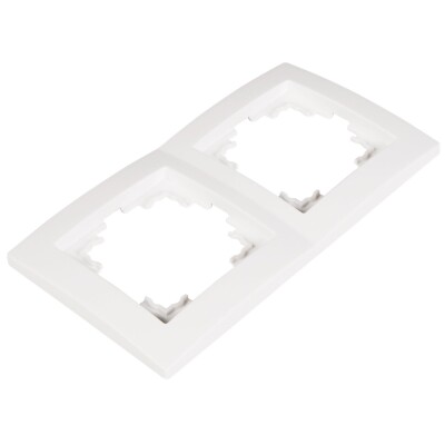 Rahmen McPower Flair 2-fach weiß 33er-Pack
