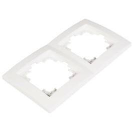 Rahmen McPower Flair 2-fach weiß 33er-Pack