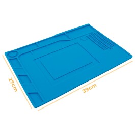 Silikon-Lötmatte McPower LM-15 39x27cm Hitzebeständig Antistatisch