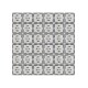 Schutzkontakt-Steckdose McPower Cup 250V~/16A UP Einsteckschutz 36er-Pack