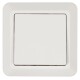 Wechselschalter McPower Cup 250V~/10A UP weiß inkl. Rahmen 20er-Pack
