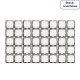 Wechselschalter McPower Flair 250V~/10A UP Steckanschluss weiß 40er-Pack