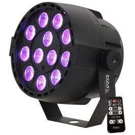 LED-Lichteffekt IBIZA PAR-MINI-RGB3 12x 3W RGB LED...