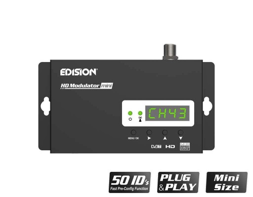 Edision HDMI Modulator Mini HDMI -> DVB-T (MPEG4)