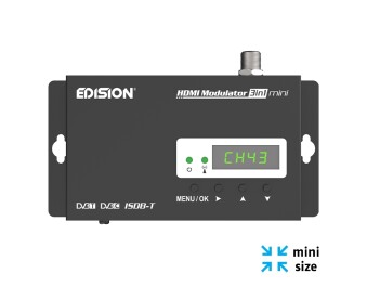 Edision HDMI Modulator 3in1 mini DVB-T/DVB-C/ISDB-T