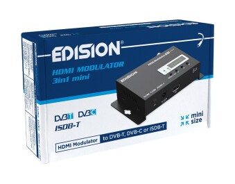 Edision HDMI Modulator 3in1 mini DVB-T/DVB-C/ISDB-T