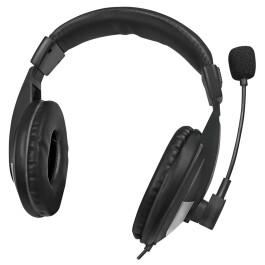 Stereo Headset High Quality USB schwarz