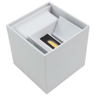 LED-Wandleuchte McShine LW-107 IP54 2x150lm 2x3W 3000K warmweiß weiß