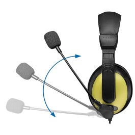 Stereo Headset mit hohem Tragekomfort Klinke