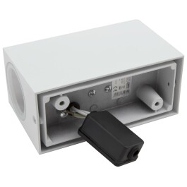 Wandleuchte McShine Square-W weiß IP44 2x GU10...