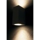 Wandleuchte McShine Square-W weiß IP44 2x GU10 Aluminium Gehäuse