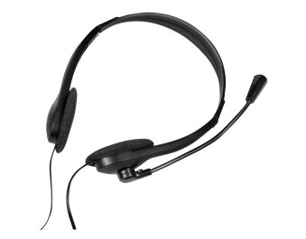 Stereo Headset Klinke 1,8m Kabel Lautstärkeregler