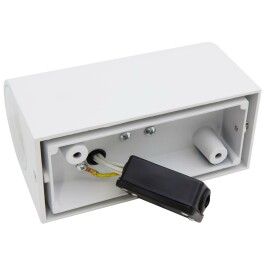 Wandleuchte McShine Oval-W weiß IP44 2x GU10...