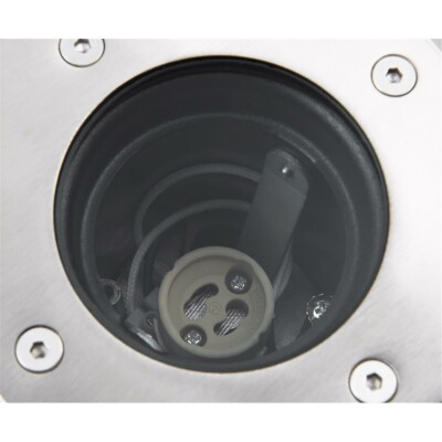 Bodeneinbauleuchte McShine BL-12RS GU10-Fassung Ø120mm schwenkbar