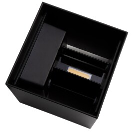 LED-Wandleuchte McShine LW-107 IP54 300lm 6W 3000K warmweiß schwarz